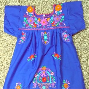 BLACK SIZE 8 Mexican Dresses for girls